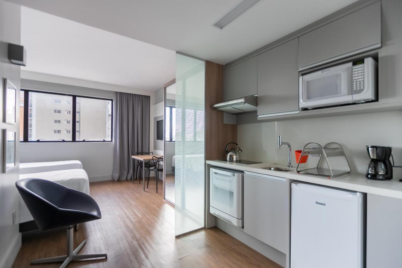 Apartament Studio Premium Batel Twin - Hsb001 Kurytyba Zewnętrze zdjęcie