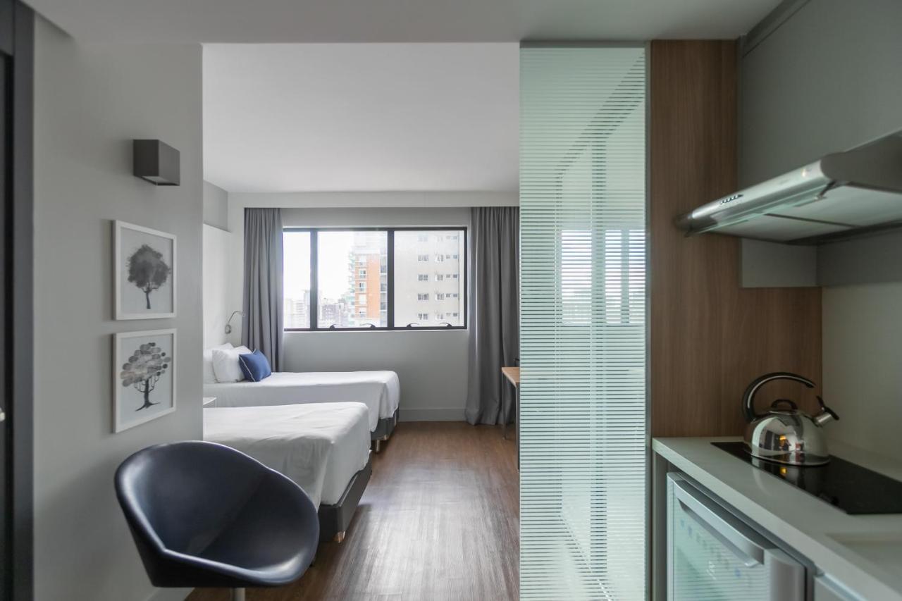 Apartament Studio Premium Batel Twin - Hsb001 Kurytyba Zewnętrze zdjęcie
